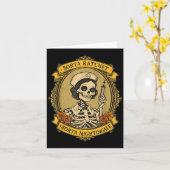 Carte Sorta Ratchet Sorta Nightingale Skeleton Nurse Hal (Fleur jaune)