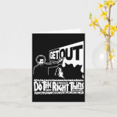 Carte Sortez...300 Sticker (Fleur jaune)