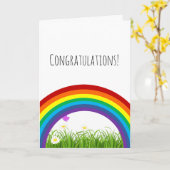 Carte Sortez de la fête ! (Fleur jaune)