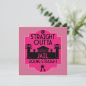 Carte Sortez De Prison Libération Cadeau (Debout devant)