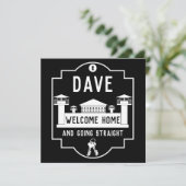 Carte Sortez De Prison Libération Cadeau (Debout devant)