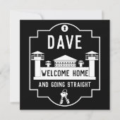 Carte Sortez De Prison Libération Cadeau (Devant)