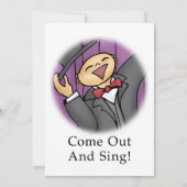 Carte Sortez et chantez ! (Devant)