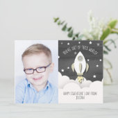 Carte Sortie de ce monde Photo Espace classe Valentine (Debout devant)