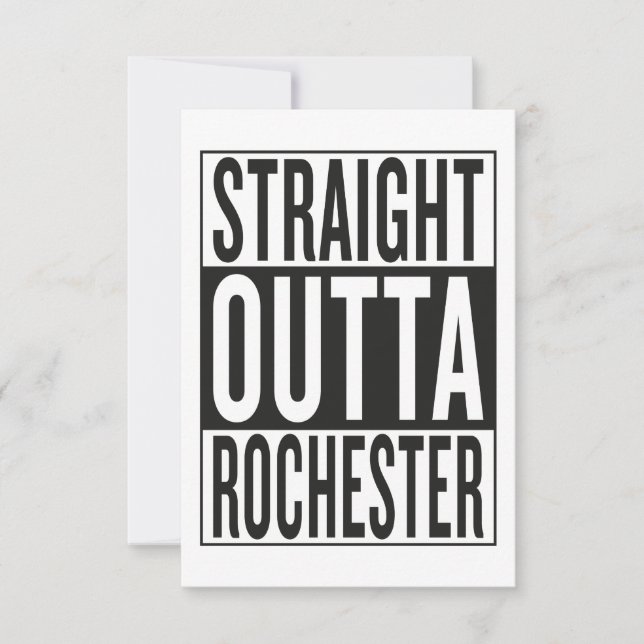 Carte sortie directe Rochester (Devant)