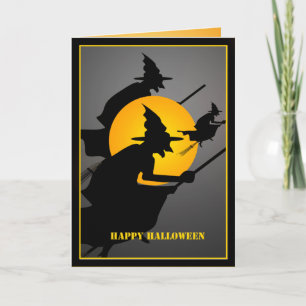 Carte Sortie Halloween personnalisée