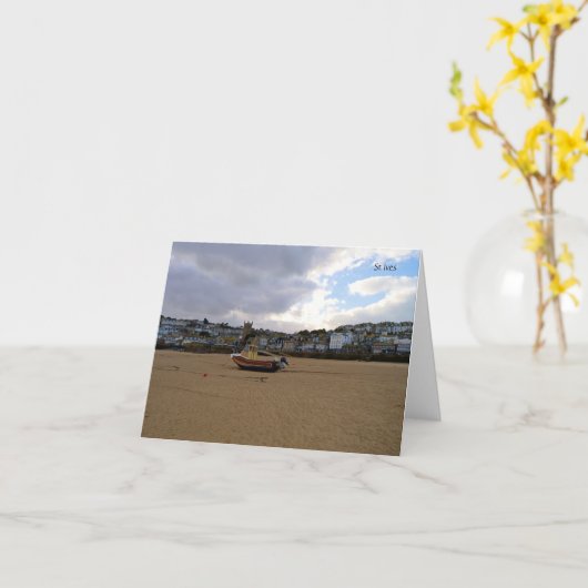 Carte Sorties St Ives Cornwall Angleterre (Fleur jaune)