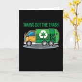Carte Sortir la gestion des déchets (Fleur jaune)