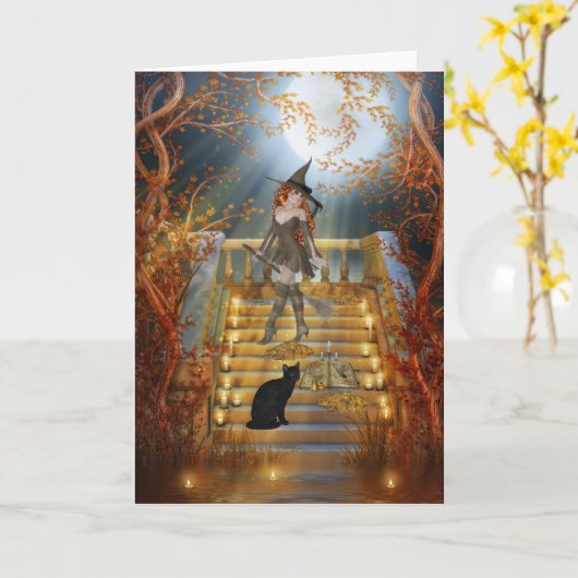 Carte Sortir un livre d'orthographe (Fleur jaune)