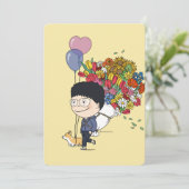Carte sosoHoney(68) Bouquet (Debout devant)