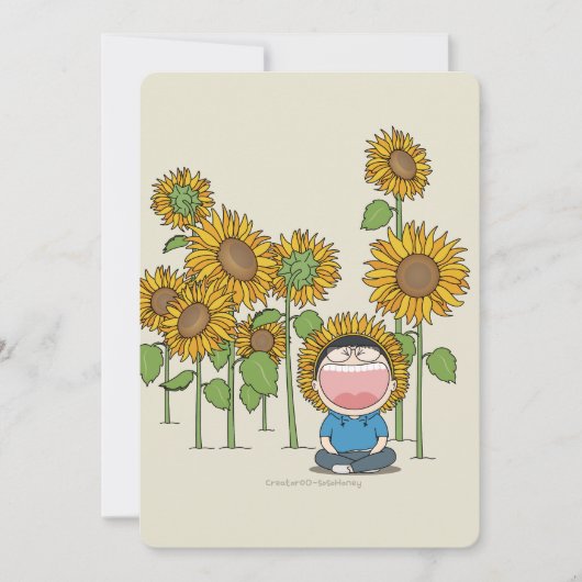 Carte sosoMiel(29) Tournesol (Devant)