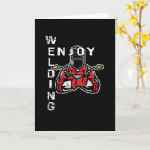 Carte Soudure Vintage de soudure (Fleur jaune)