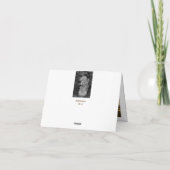 Carte Soufflez un anniversaire de baiser (Dos)