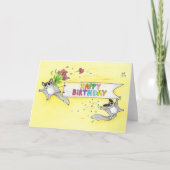 Carte Sougar Gliders Bonne salutation d'anniversaire (Devant)