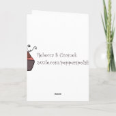 Carte Souhait d'anniversaire (Dos)