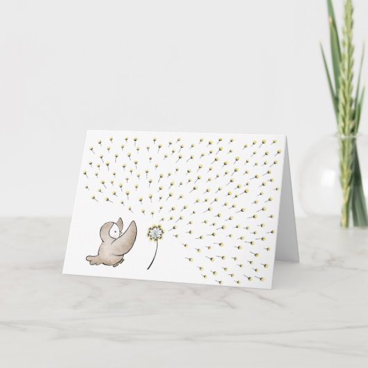 Carte "Souhait d'anniversaire " (Devant)