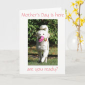 CARTE SOUHAIT SPÉCIAL POUR ***MOM*** LE JOUR DE LA MÈRE (Fleur jaune)