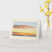 Carte Souhait vous étiez ici (Fleur jaune)