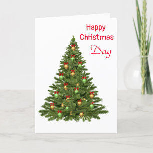Carte souhaitant à votre famille un joyeux Noël