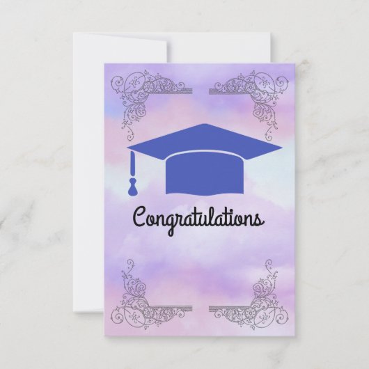 Carte Souhaite de diplôme (Devant)