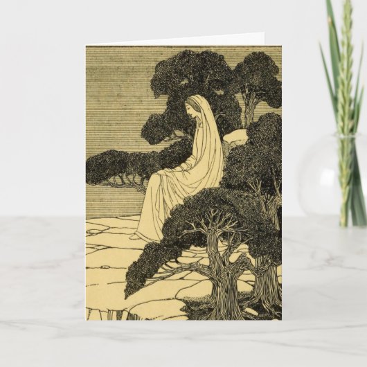 Carte Souhaiter la paix et la force (Devant)