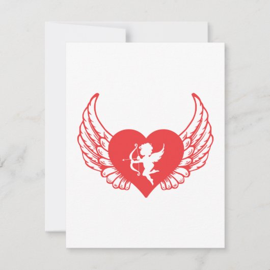 Carte Souhaitez la Saint Valentin (Devant)