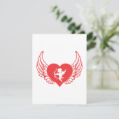 Carte Souhaitez la Saint Valentin (Debout devant)