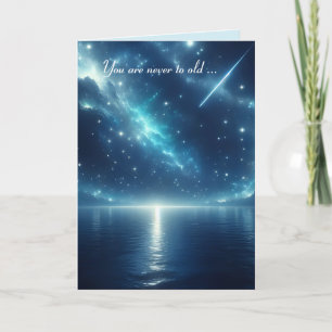 Carte Souhaitez-Vous Un Anniversaire Étoile