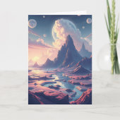 Carte Souhaitez-vous un anniversaire magique | L'Art (Devant)