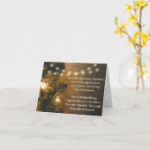 Carte Souhaitons un Air Pur (Fleur jaune)