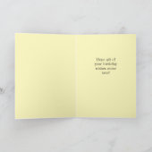 Carte Souhaits d'anniversaire Noir coloré Moderne tendan (Intérieur)