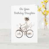 CARTE **SOUHAITS D'ANNIVERSAIRE SPÉCIAUX** POUR NOTRE ** (Fleur jaune)