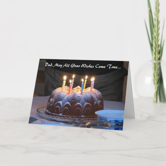 Carte Souhaits de papas (Devant)