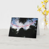 Carte Souhaits d'études collégiales (Fleur jaune)