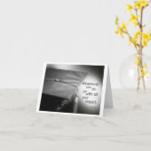 Carte Souhaits d'obtention du diplôme (Fleur jaune)