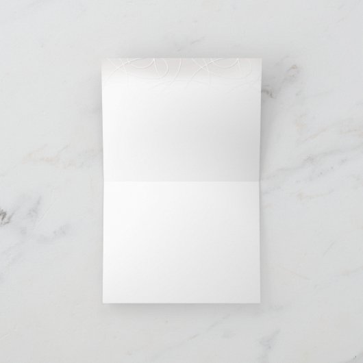 Carte Souhaits d'obtention du diplôme (Intérieur)