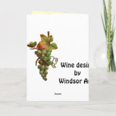 Carte Souhaits du 38e anniversaire, personnalisables (Dos)