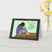 Carte Soulever l'esprit de quelqu'un, Dépression, Triste (Fleur jaune)