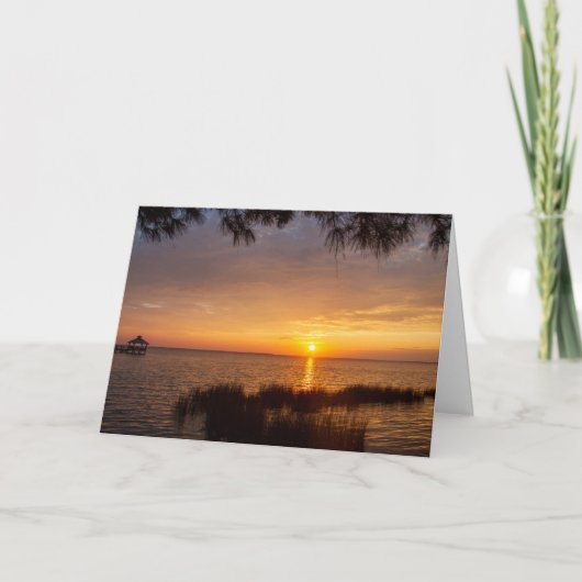 Carte Sound Sunset OBX (Devant)
