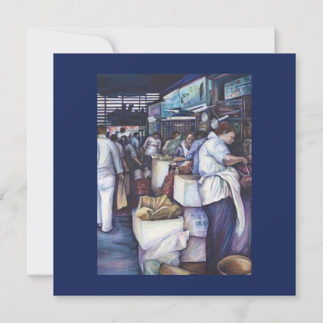 Carte Soupe à la tête de poisson, Singapour (Devant)