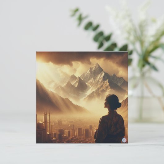 Carte Source d'aide (Psaume 121:1-2 CSB) (Debout devant)