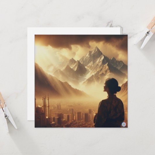 Carte Source d'aide (Psaume 121:1-2 CSB) (Devant/Arrière en situation)