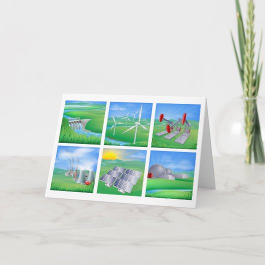 Carte Sources d'énergie (Devant)