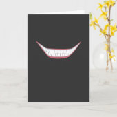 Carte Souriant (Fleur jaune)