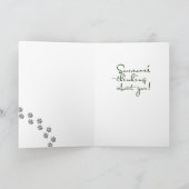 Carte Souriez, pensez à vous, Bulldog (Intérieur)