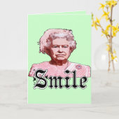 Carte Sourire (Fleur jaune)