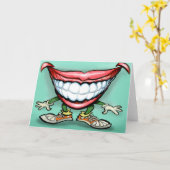 Carte Sourire (Fleur jaune)