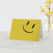 Carte Sourires (Fleur jaune)