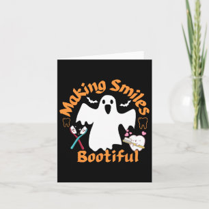 Carte Sourires Botiful Ghost Dentist Dent Halloween Dent