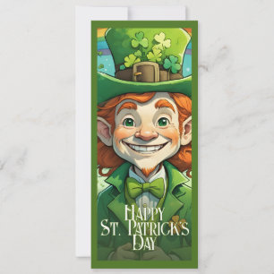 Carte Sourires chanceux à la Saint-Patrick